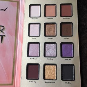 Too Faced Makeup - TooFaced and Vegas Nay eyeshadow palette. Too Faced Makeup - TooFaced and Vegas Nay eyeshadow palette.